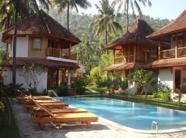 Villa Jati Mangsit, rental pantai di Senggigi