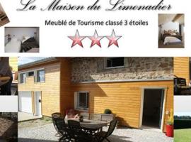 Le Limonadier, vacation rental in Prunière