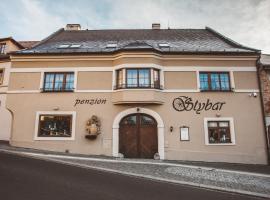 Penzion Štybar, goedkoop hotel in Stříbro