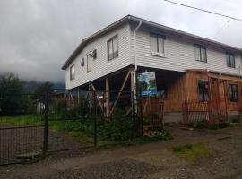 Hostal y Cabañas Ventisquero, khách sạn ở Puerto Puyuhuapi