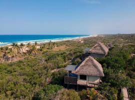 Travessia Beach Lodge, chalet di Inhambane