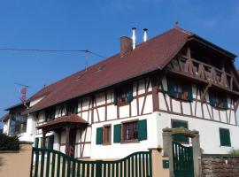 gîte rural "la bergerie", poceni hotel v mestu Friedolsheim