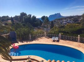 CASA CELESTA with PRIVATE POOL & AMAZING VIEW, hotell med parkering i Fanadix