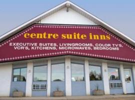 Centre Suite Inns Motel、Bonnyvilleのモーテル