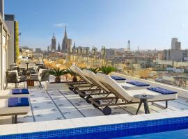 H10 Cubik 4* Sup, hotel en Ciutat Vella, Barcelona