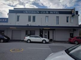 Criterion Club Hotel, hótel í Alexandra