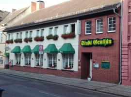 Hotel & Restaurant Stadt Genthin, מלון בGenthin