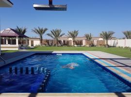 Asahalah Farm Pool Villas, beach hotel in Seeb