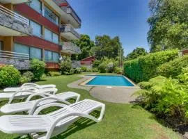 Departamento a orilla de Playa Grande Pucon, acceso directo al lago