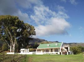 Mountainview Vineyards, hytte i Robertson