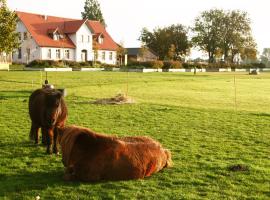 Gutshaus Landwert Hof, sewaan penginapan tepi pantai di Stahlbrode