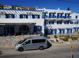 Adonis Hotel Naxos, hotel em Apollon