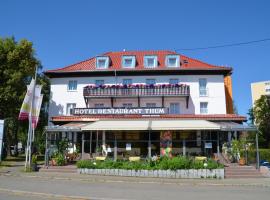 Hotel Restaurant Thum、バーリンゲンのホテル