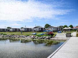 Slite Strand resort, resort village in Slite