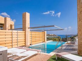 Olea Villas - Infinity Pool, Hot Tub, Sea Views, hotel di Marathi