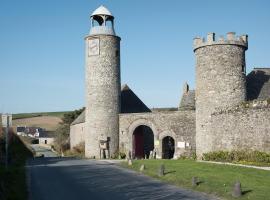 Les Chambres du Ch&acirc;teau du Rozel，Le Rozel的B&B