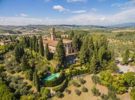 Lauku māja Castello di Montegufoni by PosarelliVillas pilsētā Montagnana Val di Pesa