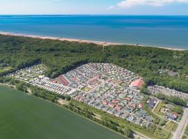 Strandcamping Valkenisse, kamp v mestu Biggekerke