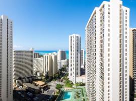 Hawaiian Sun Holidays, hotel en Waikiki, Honolulu