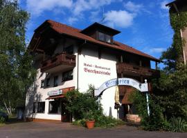 Hotel Bacchusstube garni, užmiesčio svečių namai mieste Goldbachas