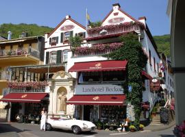 Landhotel Becker, hotel v destinaci Kamp-Bornhofen
