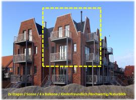 Loft 270° im Kapitänshaus Wangerooge, Hotel in Wangerooge