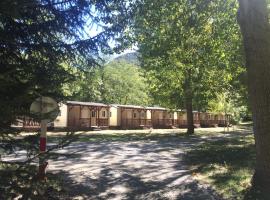 Camping Aigües Braves, hotel familiar en Llavorsí