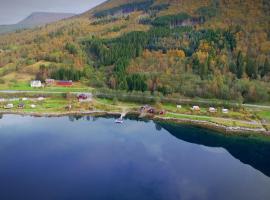 Fagervik Camping, hotell sihtkohas Tresfjord huviväärsuse Romsdalsfjord lähedal