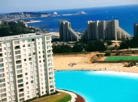 Laguna Bahía Algarrobo Valparaiso