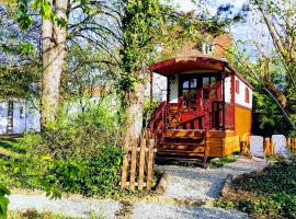 Roulotte Comtoise à Strasbourg, chata ve Štrasburku