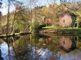 Moulin des Vernes, hotell med parkeringsplass i Ouroux