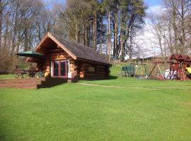 lyne view, log cabin, hotel para famílias em Carlisle