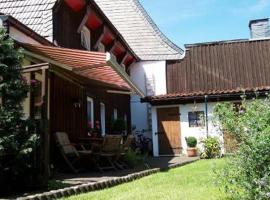 Altes Tagelöhnerhaus von 1510 mit Garten und Parkplatz, hytte i Goslar