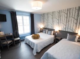 Logis Hôtel Restaurant de la Poste, готель у місті Le Mêle-sur-Sarthe