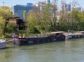 Grande p&eacute;niche 4 ch - 10 pers -Paris - Ile de Puteaux- terrasses, hotel amb piscina a Puteaux