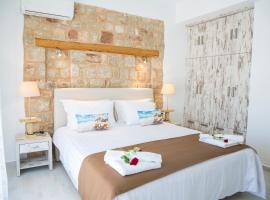 Haraki Stone Apartments, hotel familiar en Charaki