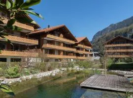 Chalet Apartments Iseltwald、イゼルトヴァルトのシャレー