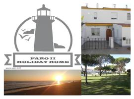 Faro II Holiday Home – hotel w mieście Mazagón