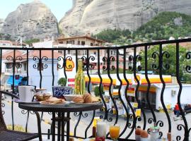 The balcony of Meteora 1 The center of kalabaka