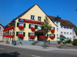 Hotel-Restaurant Zum Loewen, hotel bajet di Jestetten