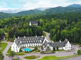 Gîte du Mont-Albert - Sepaq、サンタンヌ・デ・モンのシャレー