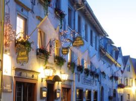 Hotel Wappenstube, hotel v destinaci Erbach