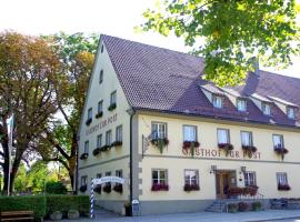 Hotel Gasthof zur Post, holiday rental sa Wolfegg