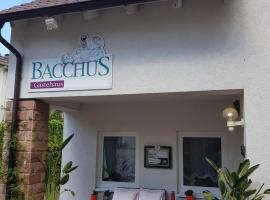 Gästehaus Bacchus, hotell i Wachenheim an der Weinstraße