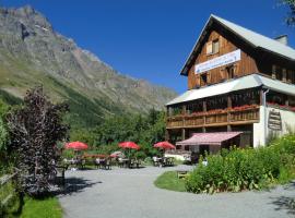Auberge du Pont de l'Alp, міні-готель з рестораном у місті Ле-Монетьє-ле-Бен