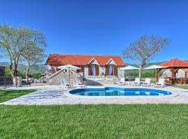 Dalmatia Stone House - heated pool, viešbutis mieste Biorine