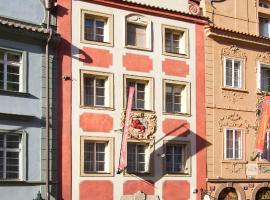 Red Lion Hotel, hotel i Lesser Quarter (Mala Strana), Prag