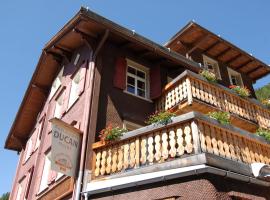 Hotel Ducan, hotel med parkering i Monstein