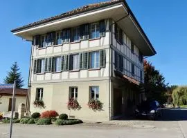 "Zur alten Schmiede", 70m2 Studio mit Kaminfeuer und Sauna