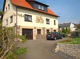 Lovely holiday home in the Thuringian Forest with roof terrace and great view